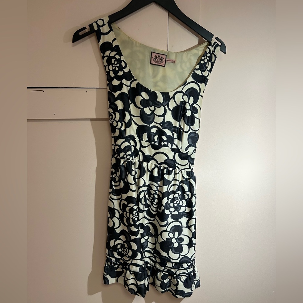 Juicy Couture 100% silk mini dress